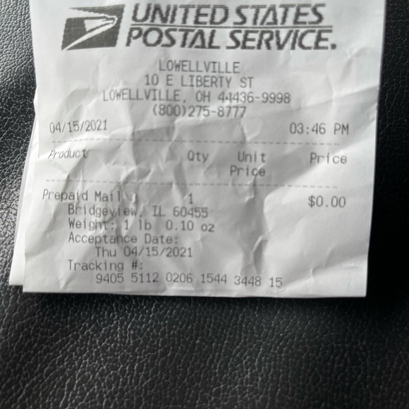 Shipping proof!! - Picture 2 of 2